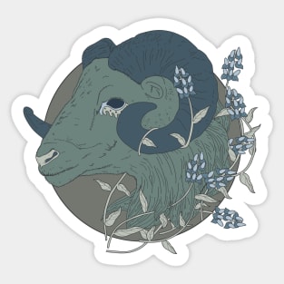 Belenus, God of Sheep Sticker